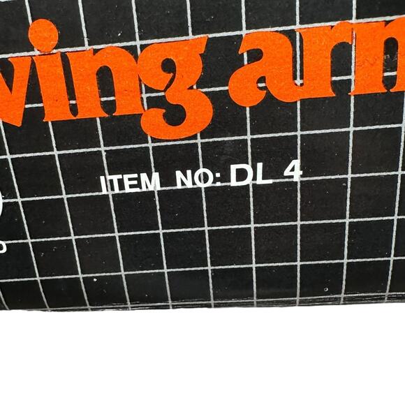 Vintage Swing Arm Desk Lamp DL4 Versatile Mounting Bracket Brown Adjustable New - Picture 5 of 7